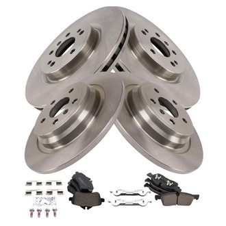 TRQ® - Disc Brake Kit with Ceramic Pads