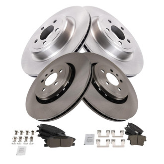 TRQ® - Disc Brake Kit with Ceramic Pads