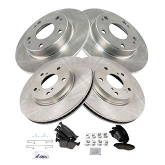 TRQ® - Disc Brake Kit with Ceramic Pads