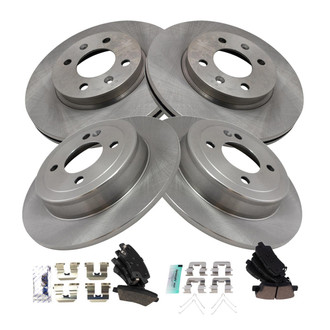 TRQ® - Disc Brake Kit with Ceramic Pads