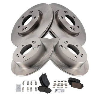 TRQ® - Disc Brake Kit with Ceramic Pads