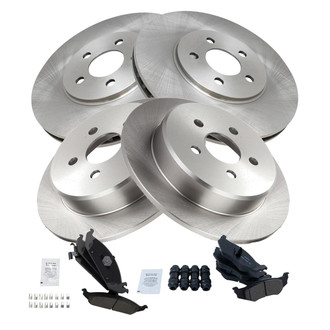 TRQ® - Disc Brake Kit with Ceramic Pads