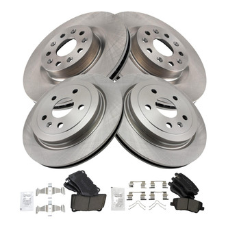 TRQ® - Disc Brake Kit with Ceramic Pads