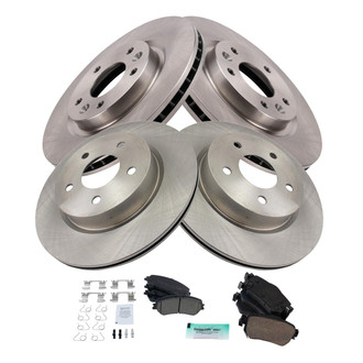 TRQ® - Disc Brake Kit with Ceramic Pads
