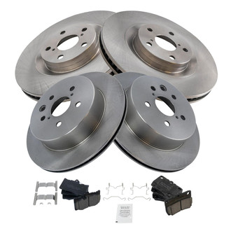 TRQ® - Disc Brake Kit with Ceramic Pads