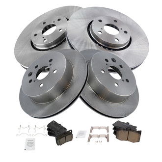 TRQ® - Disc Brake Kit with Ceramic Pads