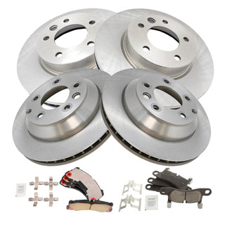 TRQ® - Disc Brake Kit with Ceramic Pads