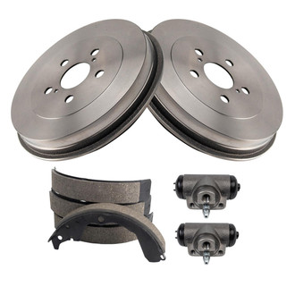 TRQ® BKA03910 - Rear Drum Brake Kit