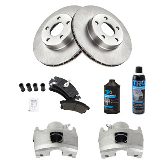 TRQ® - Disc Brake Kit with Ceramic Pads and Calipers