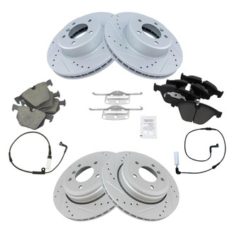 TRQ® - Performance Ceramic Brake Kit