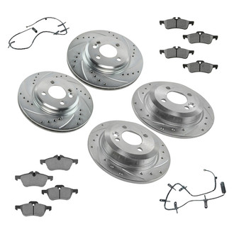 TRQ® - Performance Ceramic Brake Kit