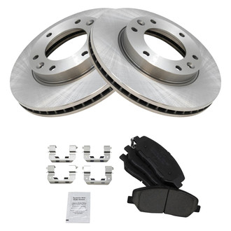 TRQ® - Front Disc Brake Kit with Ceramic Pads