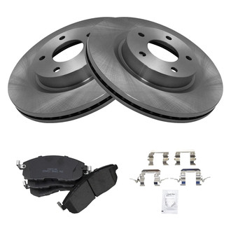 TRQ® - Front Disc Brake Kit with Ceramic Pads