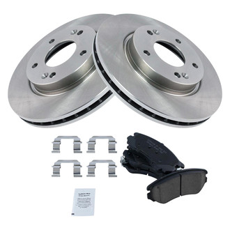TRQ® - Front Disc Brake Kit with Ceramic Pads