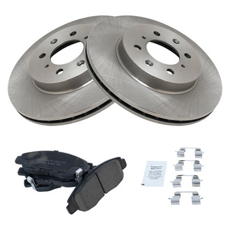 TRQ® - Front Disc Brake Kit with Ceramic Pads