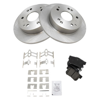 TRQ® - Rear Disc Brake Kit with Ceramic Pads