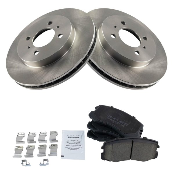 TRQ® - Front Disc Brake Kit with Ceramic Pads