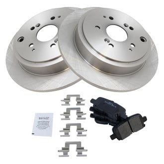 TRQ® - Disc Brake Kit with Semi-Metallic Pads