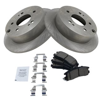 TRQ® - Rear Disc Brake Kit with Ceramic Pads