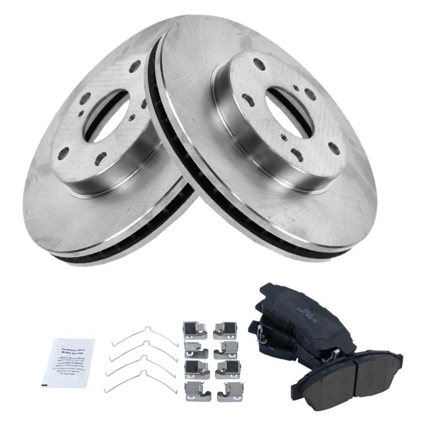 TRQ® - Front Disc Brake Kit with Ceramic Pads