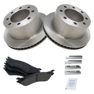 TRQ® - Rear Disc Brake Kit with Ceramic Pads