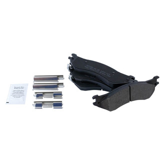 TRQ® - Rear Disc Brake Kit with Semi-Metallic Pads