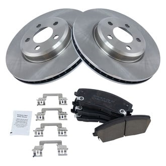 TRQ® - Front Disc Brake Kit with Ceramic Pads