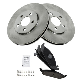 TRQ® - Front Disc Brake Kit with Ceramic Pads