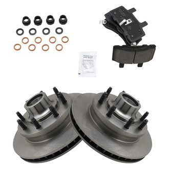 TRQ® - Front Disc Brake Kit with Ceramic Pads