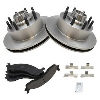 TRQ® - Front Disc Brake Kit with Ceramic Pads