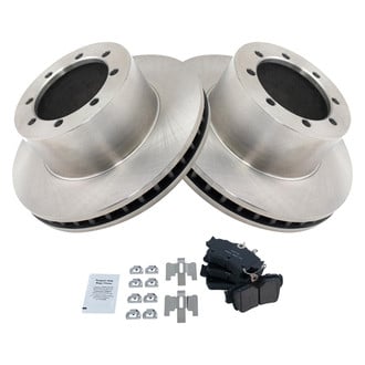 TRQ® - Rear Disc Brake Kit with Ceramic Pads