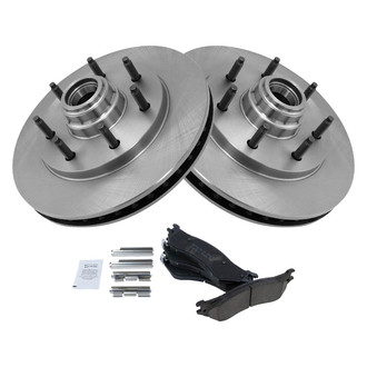 TRQ® - Front Disc Brake Kit with Ceramic Pads