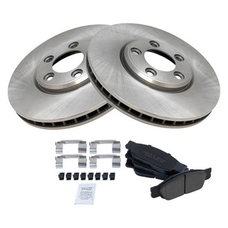 TRQ® - Front Disc Brake Kit with Ceramic Pads