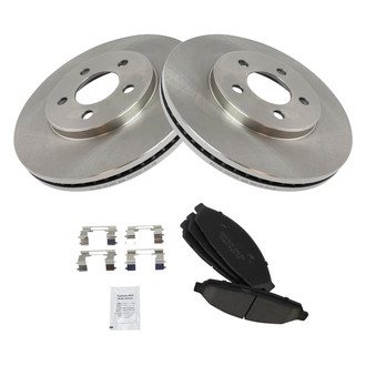 TRQ® - Front Disc Brake Kit with Ceramic Pads