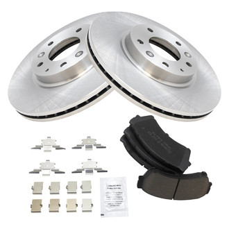 TRQ® - Front Disc Brake Kit with Ceramic Pads