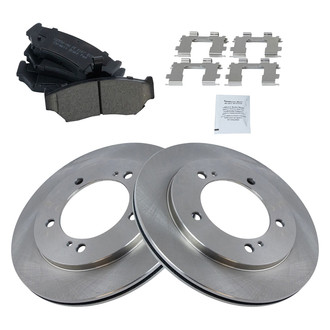 TRQ® - Front Disc Brake Kit with Ceramic Pads