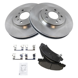 TRQ® - Front Disc Brake Kit with Ceramic Pads