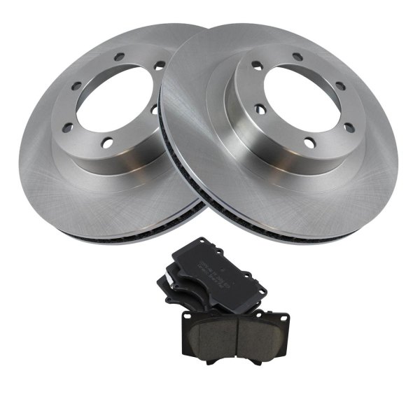 TRQ® - Front Disc Brake Kit with Ceramic Pads