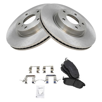 TRQ® - Front Disc Brake Kit with Ceramic Pads