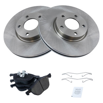 TRQ® - Front Disc Brake Kit with Ceramic Pads