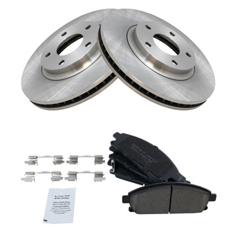 TRQ® - Front Disc Brake Kit with Ceramic Pads