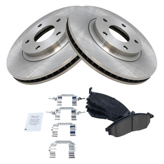 TRQ® - Disc Brake Kit with Ceramic Pads