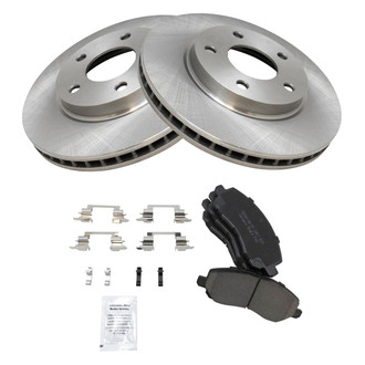 TRQ® - Front Disc Brake Kit with Ceramic Pads