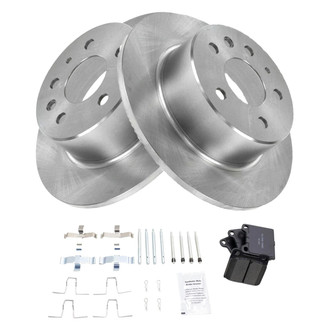 TRQ® - Rear Disc Brake Kit with Ceramic Pads