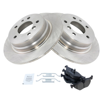 TRQ® - Rear Disc Brake Kit with Ceramic Pads