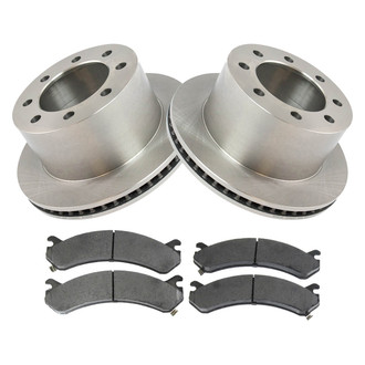 TRQ® - Rear Disc Brake Kit with Ceramic Pads