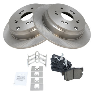 TRQ® - Rear Disc Brake Kit with Ceramic Pads