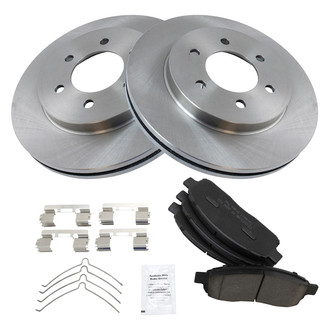 TRQ® - Front Disc Brake Kit with Ceramic Pads