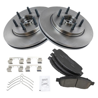 TRQ® - Front Disc Brake Kit with Ceramic Pads