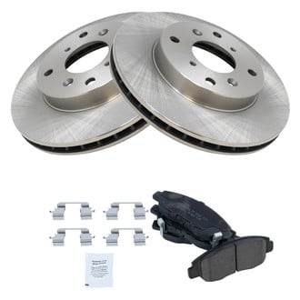 TRQ® - Front Disc Brake Kit with Ceramic Pads